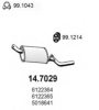 FORD 5018641 End Silencer
